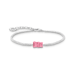 Thomas Sabo Ezüst tenisz karkötő rózsaszín Haribo gumi macival A2187-052-9-L19v