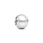 Pandora ékszer Fehér gömb ezüst charm 793781C01