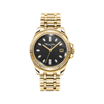 Thomas Sabo Arany színű női karóra fekete számlappal WA0431-291-207