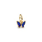 Pandora ékszer ME kék shine pillangó mini függő charm 763825C01