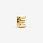 Pandora ékszer E betű shine charm 763951C00