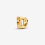 Pandora ékszer D betű shine charm 763950C00