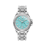 Thomas Sabo Divine Jewellery ezüst színű női óra türkiz számlappal WA0435-201-209