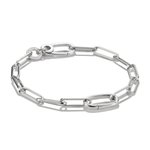 Thomas Sabo Hosszúkás szemű ezüst karkötő nyitható szemmel 