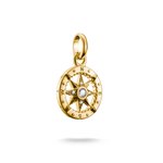 Thomas Sabo Iránytű aranyozott ezüst connect charm CC1261-414-14