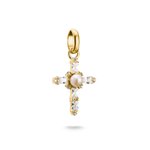 Thomas Sabo Vintage kereszt aranyozott connect charm CC1287-445-14