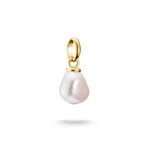 Thomas Sabo Tenyésztett gyöngy aranyozott ezüst connect charm CC1282-430-14