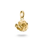 Thomas Sabo Rózsa aranyozott ezüst connect charm CC1263-413-39