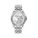 Thomas Sabo Ezüst színű női óra cirkónia virágokkal WA0380-201-201-33