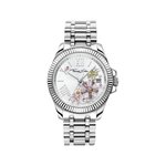 Thomas Sabo Ezüst színű női óra színes cirkónia virágokkal WA0381-201-201-33
