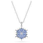 Swarovski Ezüst színű nyaklánc kék csillag medállal 5735399