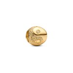 Pandora ékszer Texturált Yin és Yang shine mini charm 764045C00
