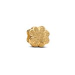 Pandora ékszer Texturált lóhere shine mini charm 764047C00