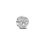 Pandora ékszer Texturált koponya ezüst mini charm 794040C00