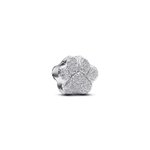 Pandora ékszer Texturált tappancs ezüst mini charm 794043C00