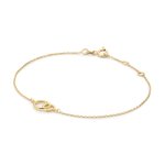 Jackie Gold Giro Doppio 14K arany karkötő JKB25.408