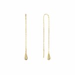 Jackie Gold San Polo átfűzős fülbevaló JKE24.306