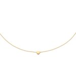 Jackie Gold Plain Heart 14K arany szív medálos nyaklánc JKN20.047