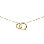 Jackie Gold Jackie Giro Doppio 14K arany nyaklánc JKN25.408