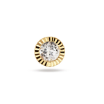 Jackie Gold Vintage fehér topáz 14K arany piercing JKP25.537