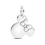 Pandora ékszer Disney Minnie egér gravírozható ezüst charm 793993C00
