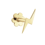 Jackie Gold Villám 14K arany piercing JKP24.426
