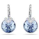 Swarovski Bella V csepp alakú fülbevaló kék kristállyal 5734234