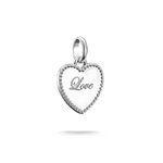 Thomas Sabo Szív ezüst connect charm Love gravírozással CC1269-001-21
