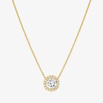 Nomination Seidivina aranyozott nyaklánc cirkóniával 241402-012