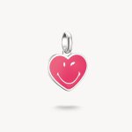 Thomas Sabo  SmileyWorld Szív ezüst connect charm CC1294-664-9