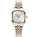Roamer Stella arany és ezüst szíjas gyöngyház számlapos női karóra 966847472020