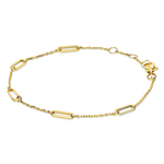 Jackie Gold Las Ramblas 14K arany karkötő JKB23.301