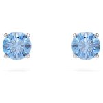 Swarovski Stilla Attract bedugós fülbevaló kék kristállyal 5734250