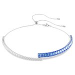 Swarovski Matrix choker nyaklánc kék fehér kristállyal 5722464