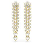 Swarovski Idyllia arany színű fülbevaló csepp alakú kristályokkal 5723138