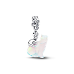 Pandora ékszer Jegesmedve mama és bocsa ezüst charm 794243C01