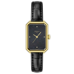 Tissot SRV Diamond fekete gyöngyház számlapos bőrszíjas női karóra T1601103612600