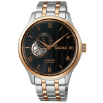 Seiko  Presage 'Japanese Garden' open heart férfi bicolor automata karóra SSA466J1