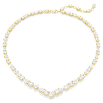 Swarovski Mesmera arany színű íves nyaklánc  5743826