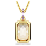 Swarovski Millenia arany színű nyaklánc barna kristállyal 5725752