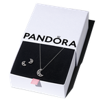 Pandora ékszer Szikrázó félhold ezüst ékszer szett PSZ104