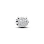 Pandora Texturált bagoly ezüst mini charm 794525C00