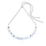 Coeur de Lion  Dancing Crystals áttetsző-ezüst nyaklánc 4639/10-1817