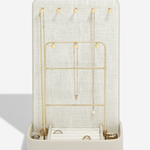 Stackers Lenvászon és drapp ékszertartó állvány 76377