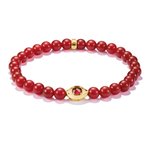 Thomas Sabo Elyndra vörös achát gumis karkötő 