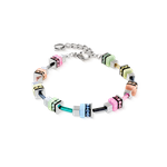 Coeur de Lion Fresh sorbet cube színes karkötő 4413/30-1580