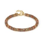 Nomination Instinctstyle piros-arany karkötő 027937-101