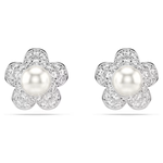 Swarovski Ariana Grande ezüst színű virág fülbevaló 5756098