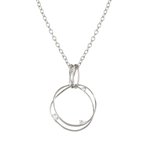 Nomination My rebel art ezüst nyaklánc kör medállal 242807-010