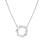 Nomination Colour wave ezüst nyaklánc kör medállal 149884-031